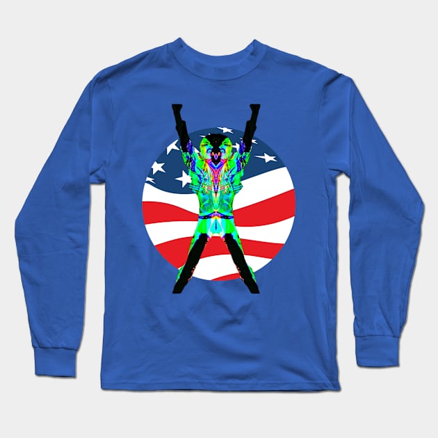 Two-headed FLAG Long Sleeve T-Shirt by PersianFMts